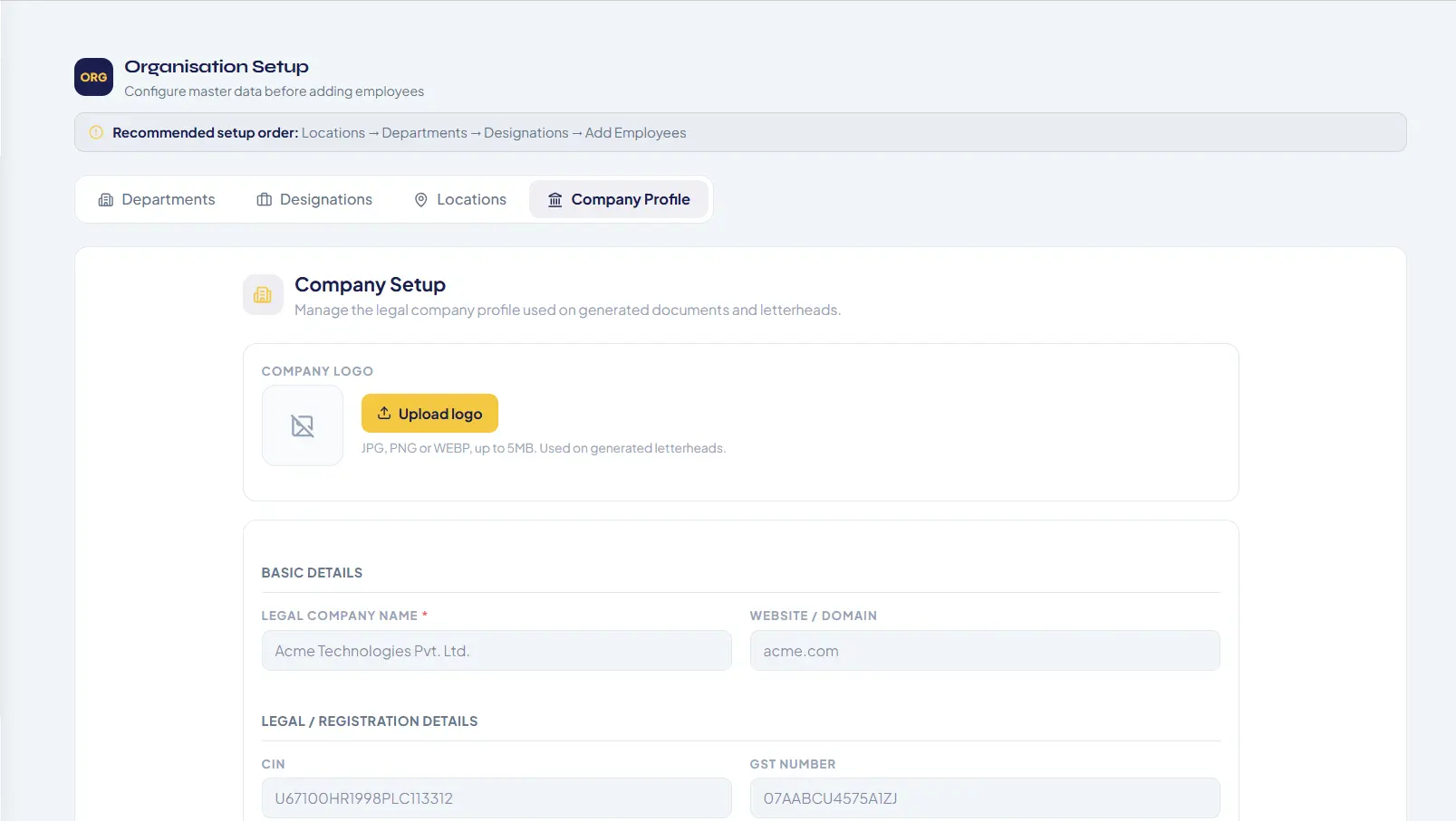 One Deployment. Every Company, Isolated. — Texora HRMS